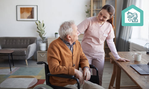 Servicio de ayuda a personas mayores, discapacitadas o enfermas